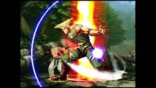 GUILE vs RYU BALANCED MODE Super Close Battle 1