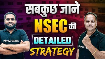 How to Start Preparation NSEC? 🔥 | Detailed Strategy for all ✨ | OLYMPIAD WALLAH