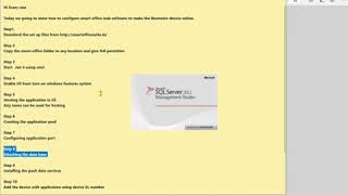 SMART OFFICE WEB SOFTWARE CONFIGURATION screenshot 2