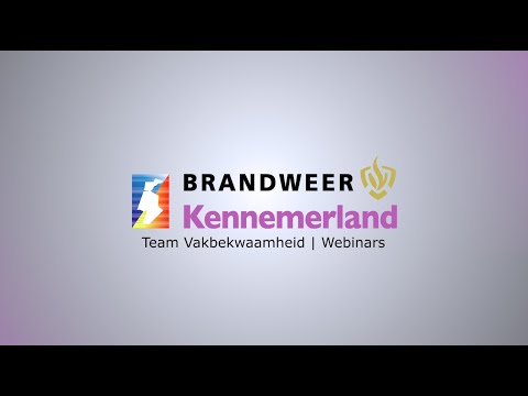 Webinar: Natuurbrandbestrijding → Uitruk en Verkenning