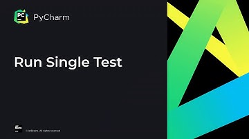 How to run a single test in PyCharm
