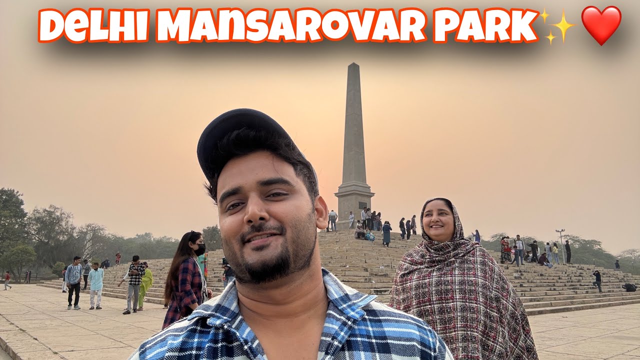 Delhi Mansarovar Park ✨ | Free Entry | Free Parking | Best Picnic Spot | Vivek Mushran Vlog 