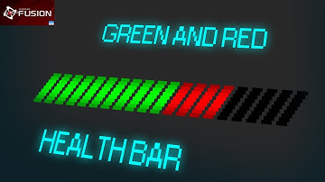 Tutorial HEALTH BAR (GREEN AND RED) Clickteam Fusion 2.5