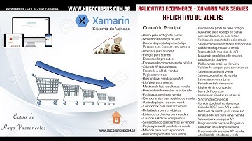 Aplicativo de Vendas - Aula 01 - Xamarin C# - E-Commerce