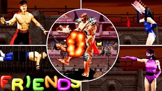 Mortal Kombat 2 - The Kombat Tomb | Stage Fatality Glitches (+BONUS)