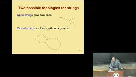 John Schwarz - STRING THEORY: PAST, PRESENT, and FUTURE