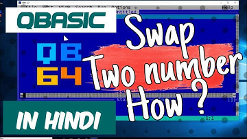 Qbasic Program To Input Numbers And Swap Them