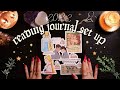 2022 bullet journal set up  reading journal