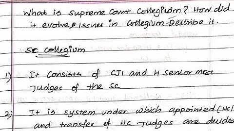 Tnpsc,upsc mains question - sc collegium,Njac explanation #tnpsc#tnpscgroup2 #upsc