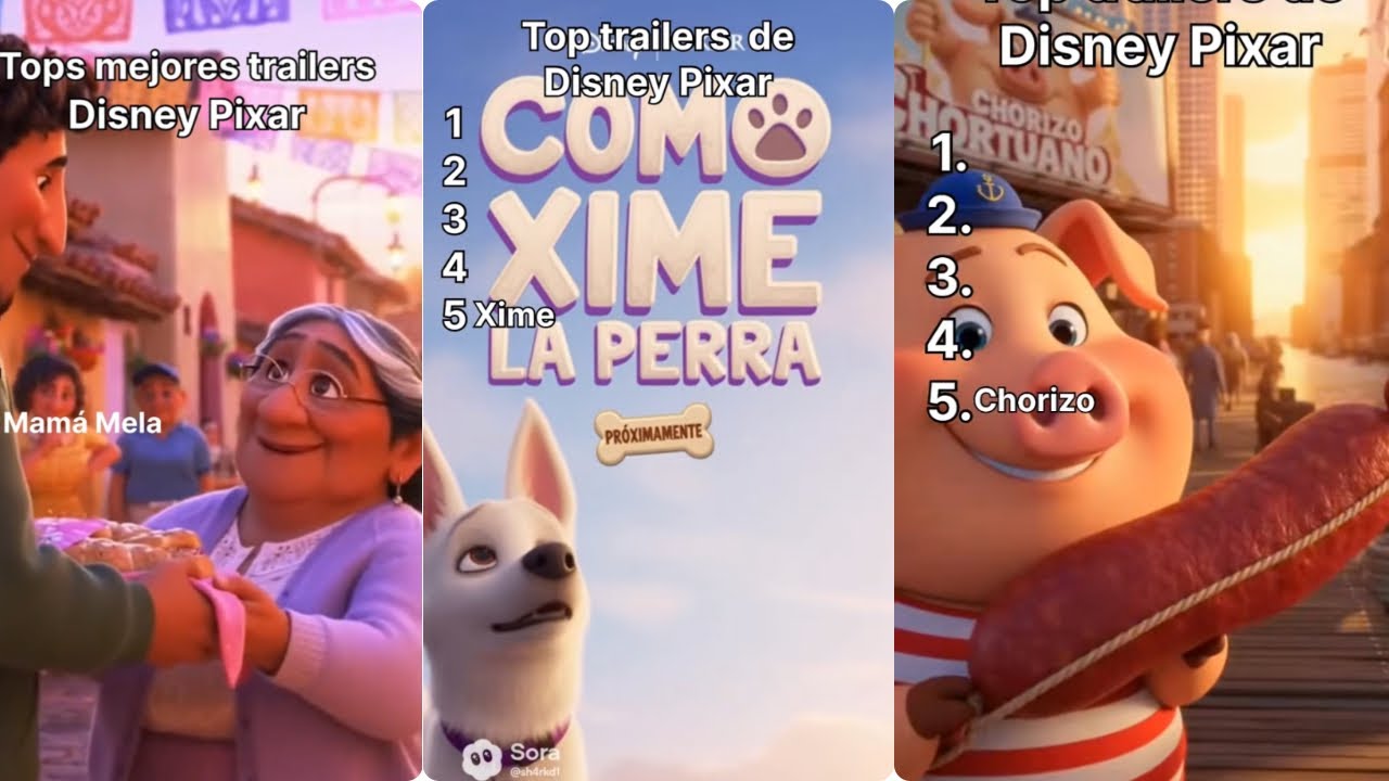 Top Trailers Disney hechos con IA (Sora) — Lo MÁS viral del momento #7 