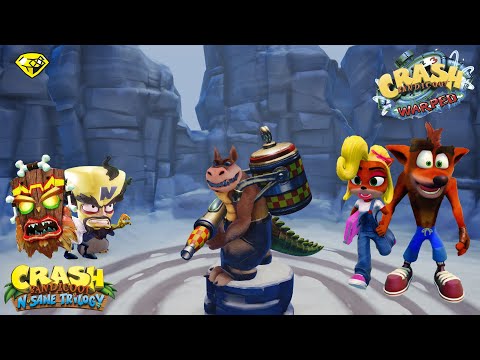 Bring Out the Butter! | Crash Bandicoot: Warped | N Sane Trilogy | 108% Platinum Run Part 2
