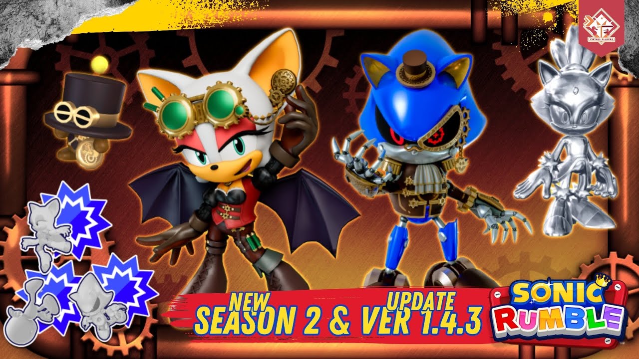 SONIC RUMBLE - NEW SEASON 2 and NEW UPDATE VER 1.4.3 [ Hazco Fox I VPlayers ]