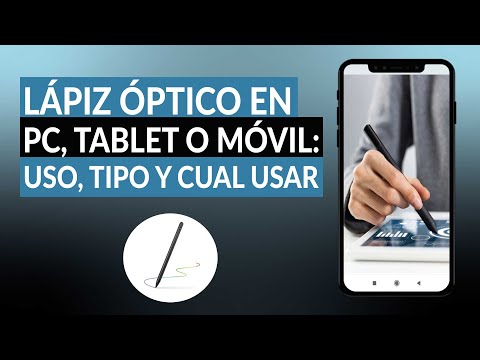 LÁPIZ ÓPTICO en PC, tablet o celular: Uso, tipos y cuál elegir