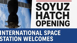 ISS Welcomes Soyuz MS-28 Crew – Hatch Opening & Crew Arrival (Official NASA Footage)