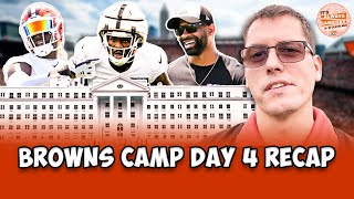 Browns Training Camp Day 4 Recap I IT'S ALWAYS GAMEDAY IN CLEVELAND
