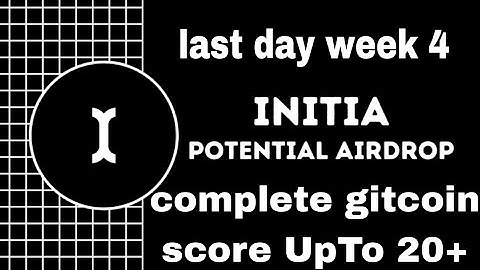initia Airdrop update | How to complete gitcoin score simple giude