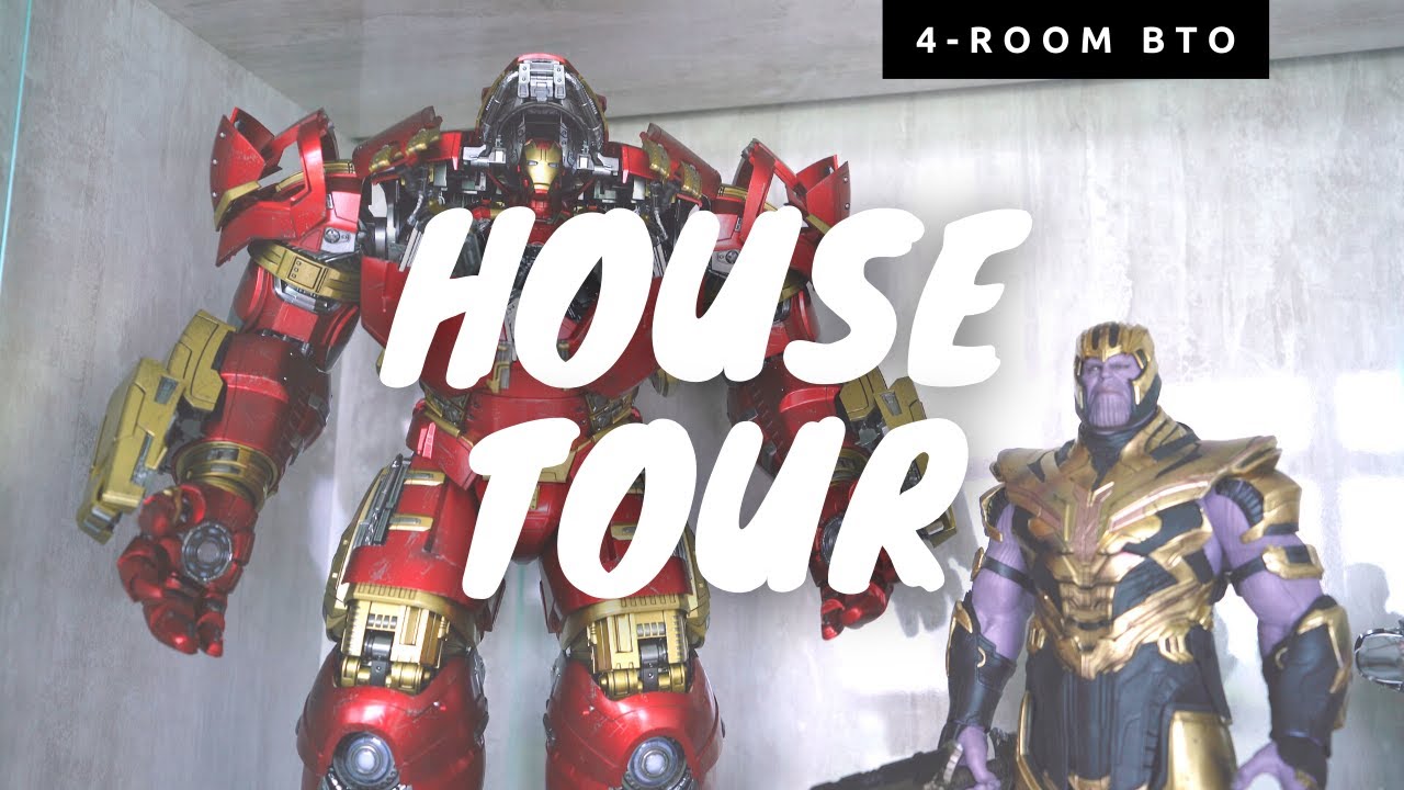 HDB 4 Room House Tour - Simple Living Space at Canberra BTO