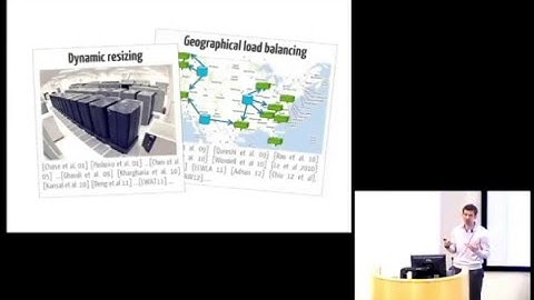 Data centers & Energy - Keynote Speaker Prof. Adam Wierman [2016 CSLSC]