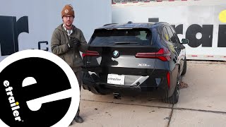 Athlete Statistics etrailer | Installing the Curt Trailer Hitch Receiver on a 2025 BMW X3