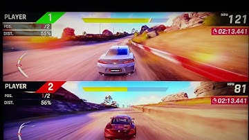 #Asphalt 9 Split Screen Race Gameplay on #nintendoswitch