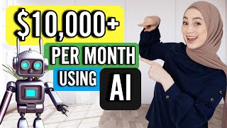 How To Make Passive Income Using AI ($10,000+ Per Month)