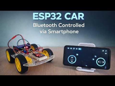 ESP32 Bluetooth RC CAR | Control with a Smartphone