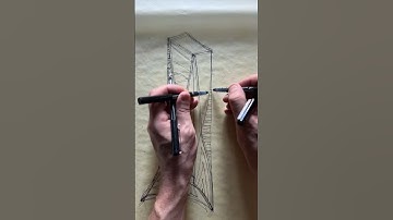 Sketching Architecture - Contemporary Tower  #art