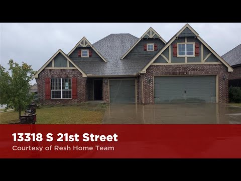 13318 S 21st Street, Bixby, OK home video tour