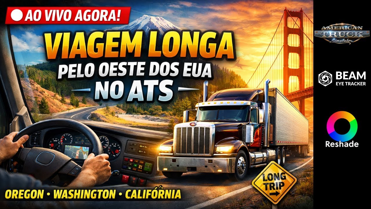 Viagem Longa Pelo Oeste dos EUA no ATS