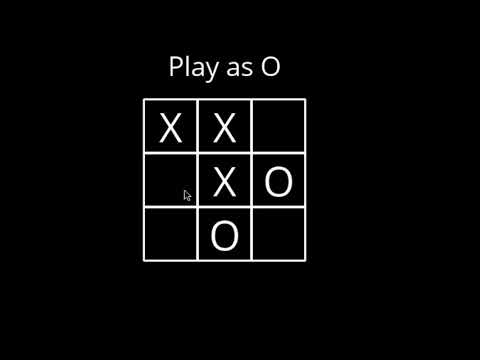 CS50 AI 2020 Tictactoe Screencast