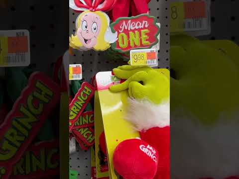 Видео: Walmart Christmas decorations #usa #walmart #grinch