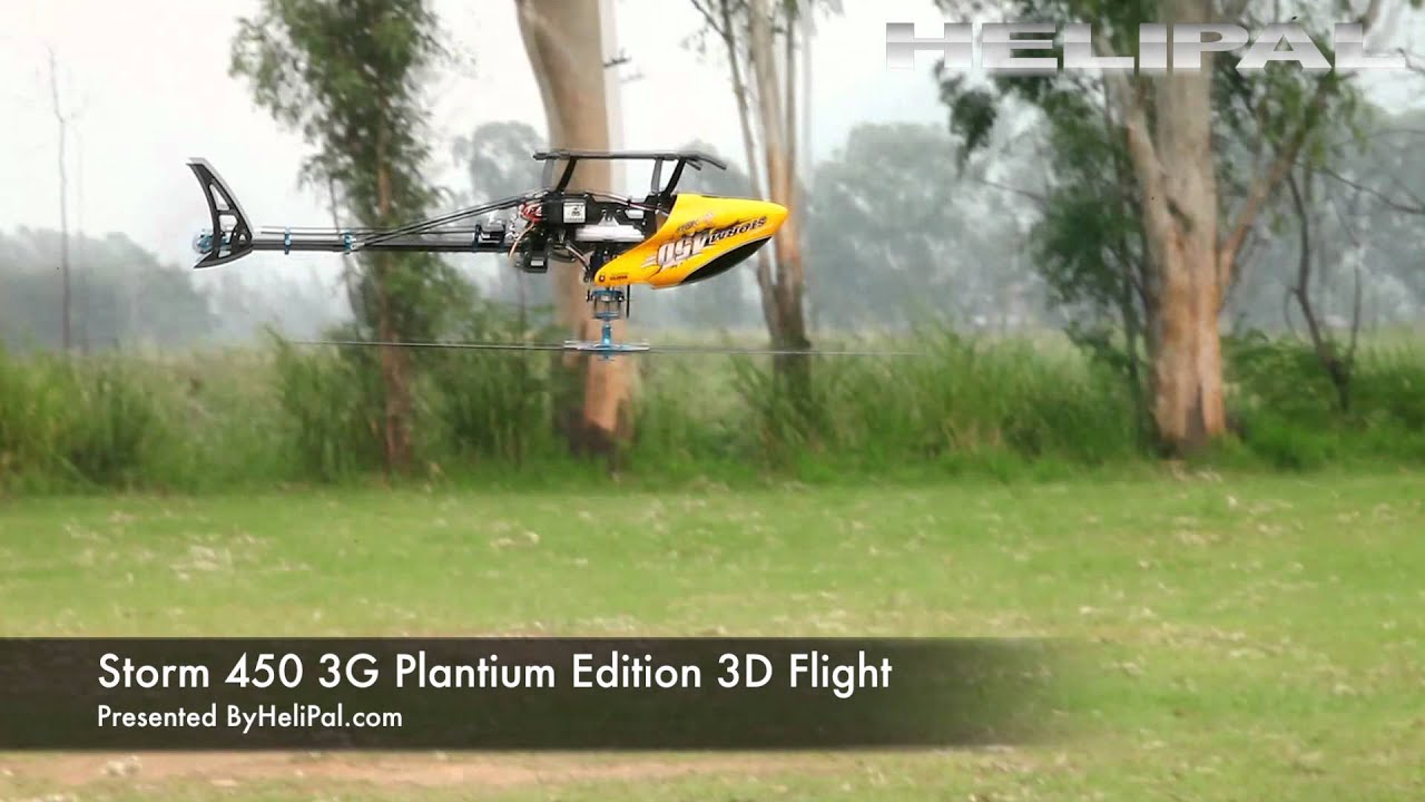STORM 450 3G Plantium Edition 3D Flight 