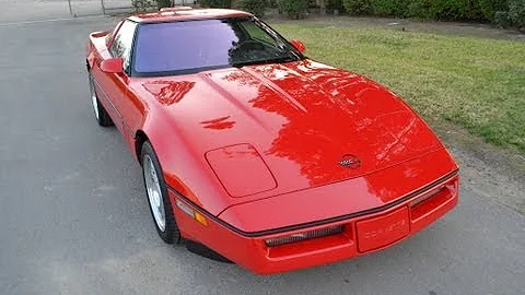 SOLD - 1990 Red Corvette ZR 1 for sale by Corvette Mike Anaheim California 92807