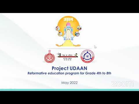 Video Conferencing with DEOs for Launch of Project UDAAN