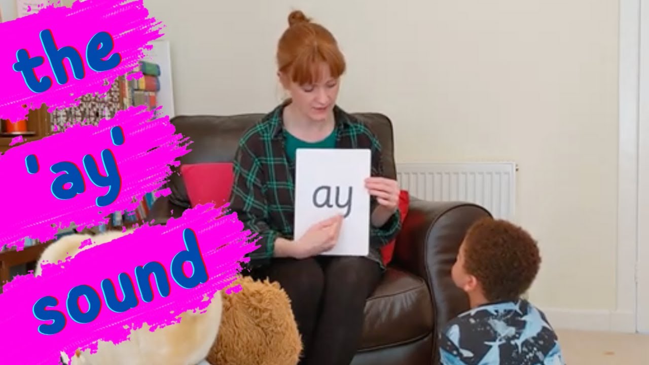 Read Write Inc. | Phonics Lesson | Speed Sounds Set 2 - 'ay' - YouTube