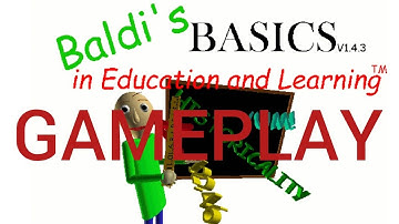 Baldis Basics in Education and Learning gameplay (All endings + codes)