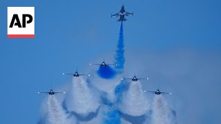 Singapore Airshow 2024 kicks off with aerial displays