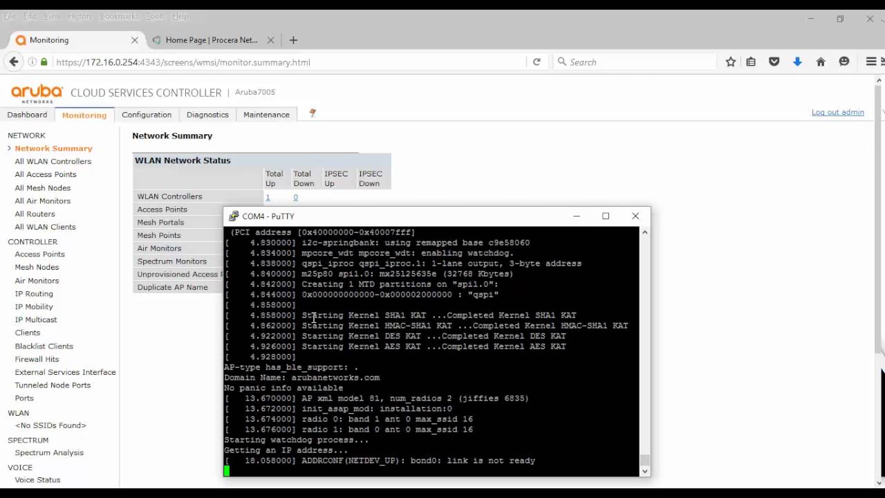 Aruba AP Provisioning