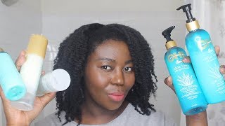 I Tried the new CHI Aloe Vera with Agave Nectar Haircare - YouTube