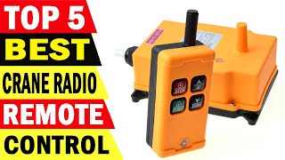 Top 5 Best Crane Radio Remote Control System Review 2021