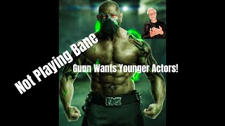 Dave Bautista Says He Won't Play As Bane And Gunn Will Hard Reboot The DCU