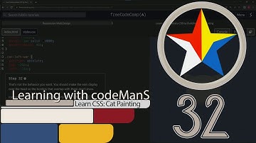 FreeCodeCamp | Learn Intermediate CSS by Building a Cat Painting: Step 32 | Responsive Web Design