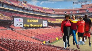 FedEx Field  A Behind the Scenes Tour (Plus How to Get Season Tickets!)