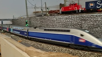 Vorstellung Märklin 43423 1 Wagenset zum TGV Duplex 37793 Unboxing