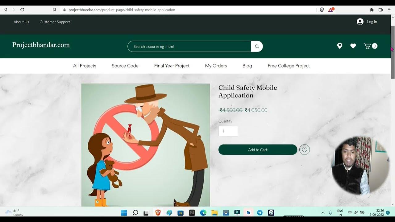 Final Year Project Child Safety Mobile Application YouTube