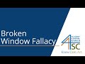 Understanding the Broken Window Fallacy