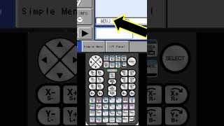 Motion type button for the YRC1000