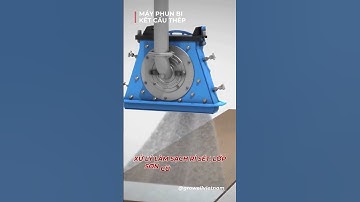 Bí quyết ĐÁNH BAY RỈ SÉT khỏi KẾT CẤU THÉP chỉ trong "TÍCH TẮC" #sandblast #mayphunbi #reels #shorts