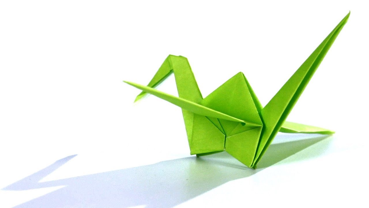 Cómo Hacer Una Grulla De Origami Paso A Paso