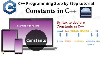 Constants in C++ | Constant Declaration and Initialization in C++ | Defining Constant | C++ tutorial